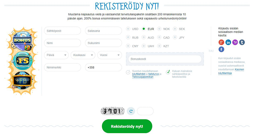 Casino-X Rekisteröintiprosessi