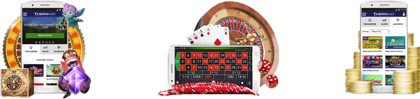 CasinoEuron mobiiliversio on tarjolla kaikille Android ja iOS -käyttäjille
