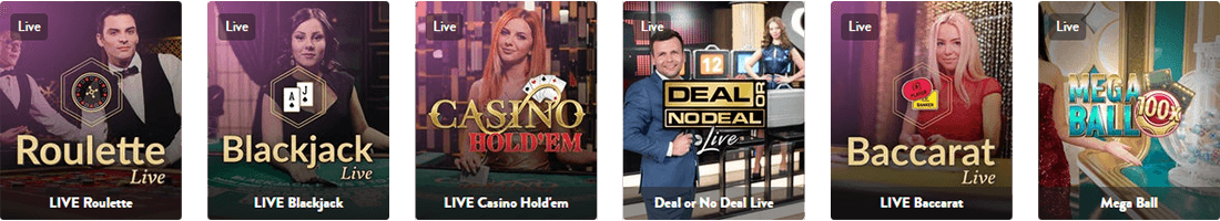 Dunder casino live