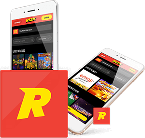 Voit pelata Rizkin mobiilikasinolla nettiselaimen tai Android- ja iOS -sovelluksen kautta